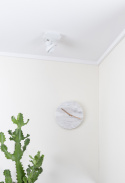 Uhr - Marmor und Gold