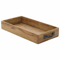 Holztablett \'Eisen\' - Recyceltes Holz