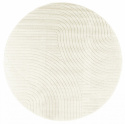 Runder Teppich \'Devon\' 120cm - Creme
