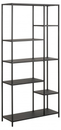 Bücherregal \'Newcastle\' 165cm - Schwarz