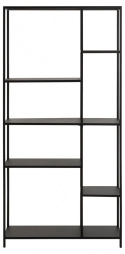 Bücherregal \'Newcastle\' 165cm - Schwarz
