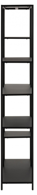 Bücherregal \'Newcastle\' 165cm - Schwarz