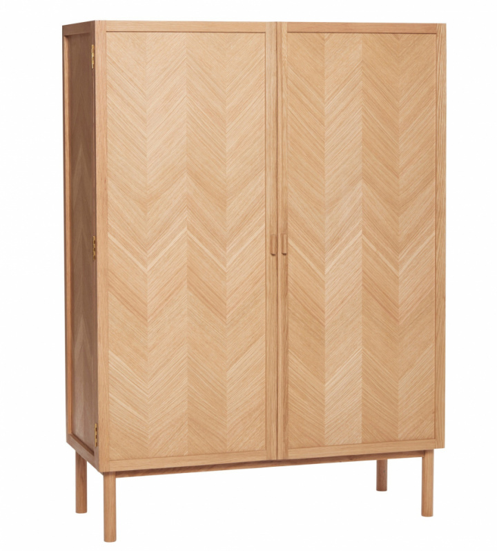 Kleiderschrank 'Herringbone' - Natur