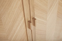 Kleiderschrank \'Herringbone\' - Natur
