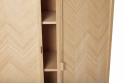 Kleiderschrank \'Herringbone\' - Natur