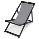 Liegestuhl \'Smögen\' - Schwarz