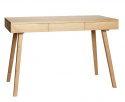 Schreibtisch mit Schubladen - Holz / Natur