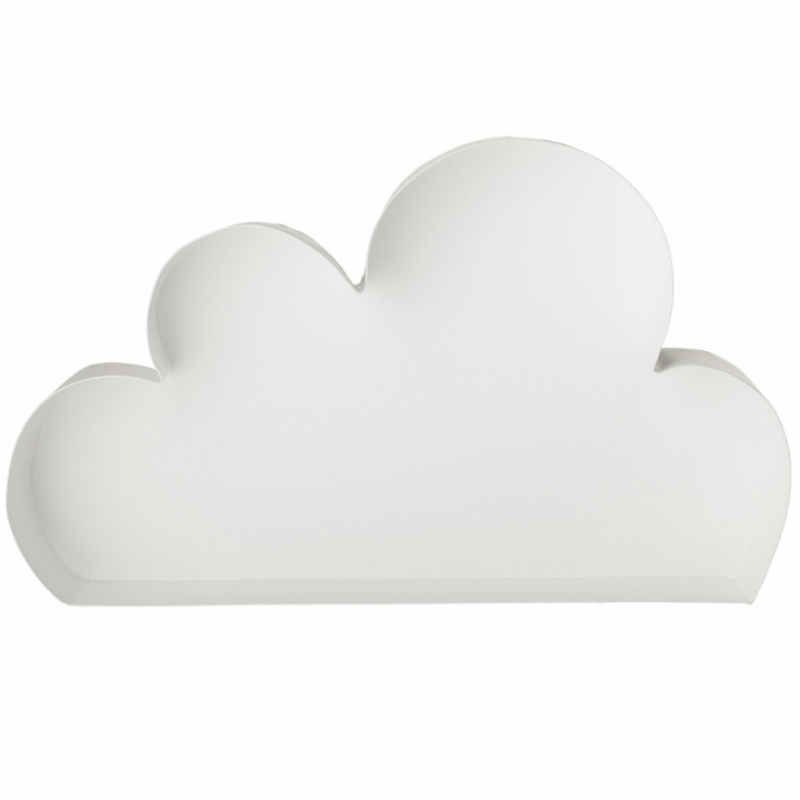 Wandregal 'Clouds' - Weiß - Bloomingville