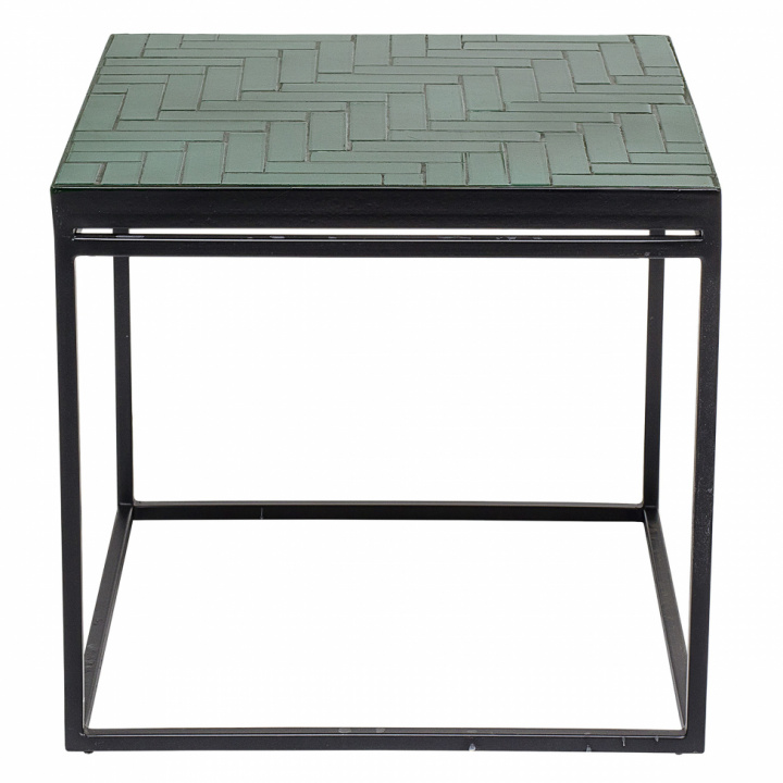 Couchtisch 'Bay' - Schwarz / Grün - Bloomingville