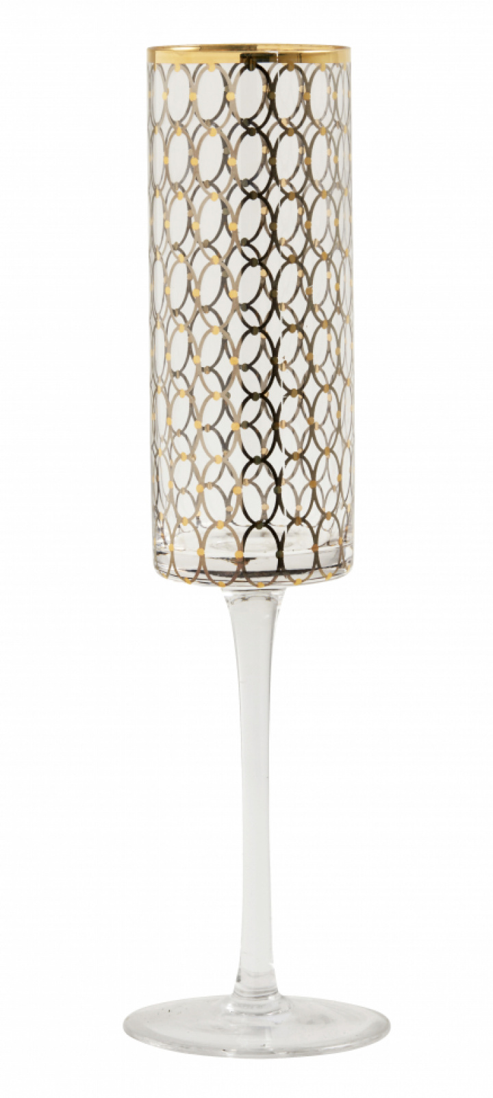 Champagnerglas 'Circle' - Gold