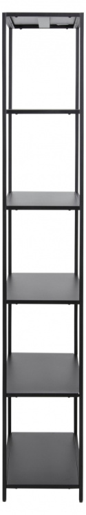 Bücherregal \'Newcastle\' 185cm - Schwarz
