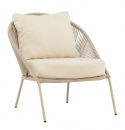 Loungesessel \'Luna\' - Beige