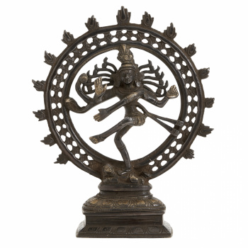 Skulptur \'Shiva\' - Schwarz M
