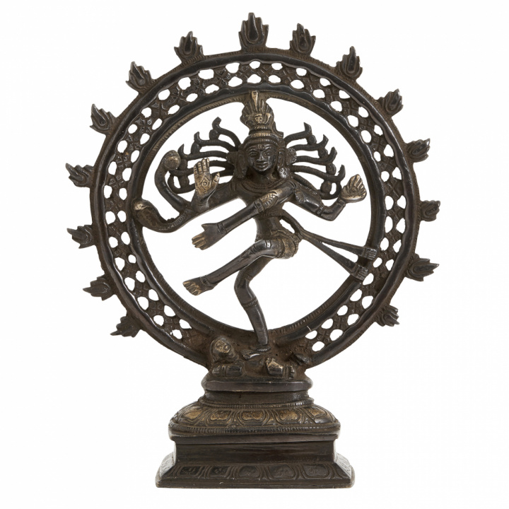 Skulptur 'Shiva' Medium - Schwarz