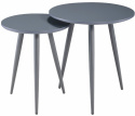 Couchtisch 2 Stück \'Copenhagen\' - Grau
