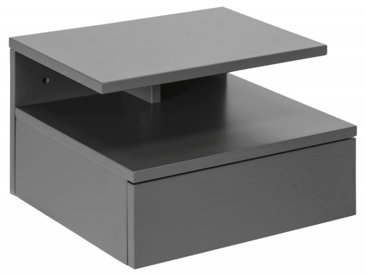 Nachttisch 'Järna' 35cm - Grau