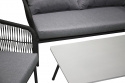 Sofagruppe \'Gaeta\' - Schwarz