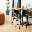 Barhocker \'Tärnsjö\' - Schwarz