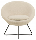 Sessel \'Center\' - Weiß/Natur