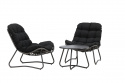 Loungeset \'Siro\' - Schwarz
