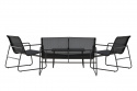 Loungeset \'Ravena\' - Schwarz
