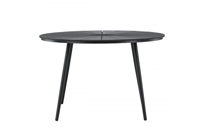 Esstisch \'San Vito\' 120x74cm - Schwarz in der Gruppe Möbel / Gartenmöbel / Gartentisch bei Reforma (9808-100)