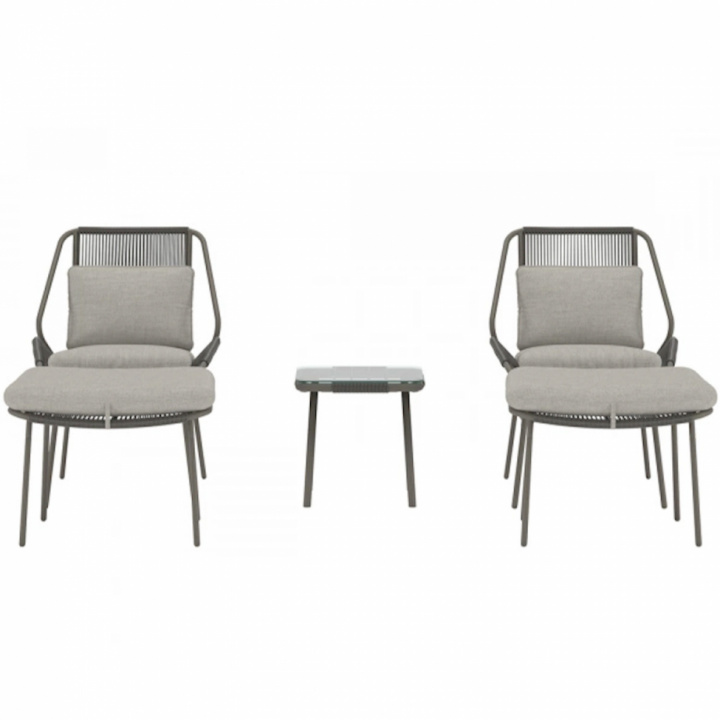 Lounge-Set „Zakynthos“ – Braun in der Gruppe Sofas & Tagesbetten bei Reforma (9877-103)