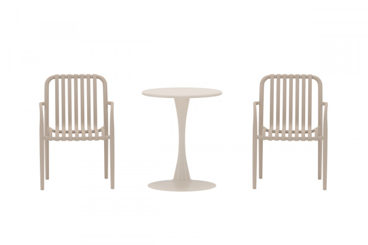 Café-Set „Limnos“ – Beige in der Gruppe Tische bei Reforma (9895-222)