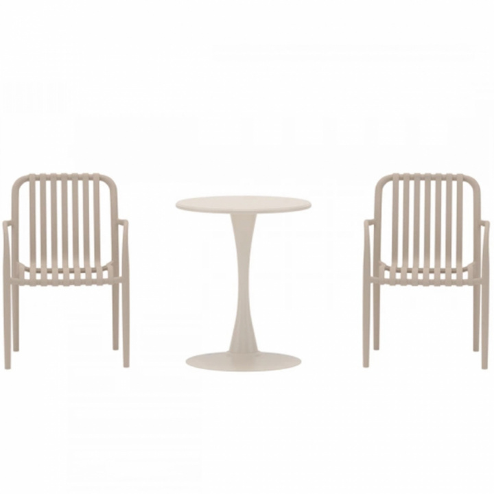 Café-Set „Limnos“ – Beige in der Gruppe Tische bei Reforma (9895-222)