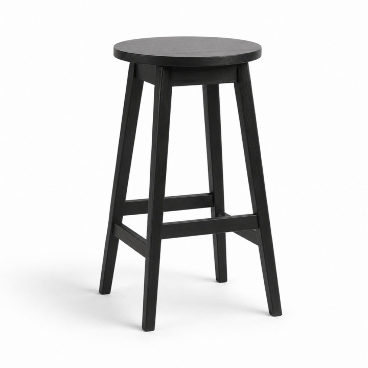 Barhocker \'Ella\' – Schwarz in der Gruppe Möbel / Stühle und Polstermöbel / Barhocker & Barstühle bei Reforma (99-black)
