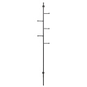 Kleiderbügel \'Ljusdal\' 24cm - Schwarz