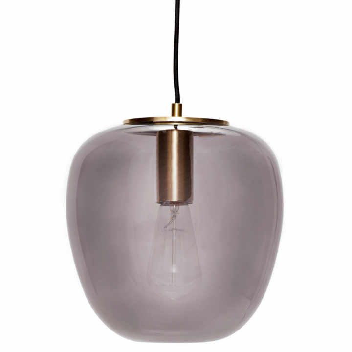 Deckenleuchte - Grau / Messing (S)