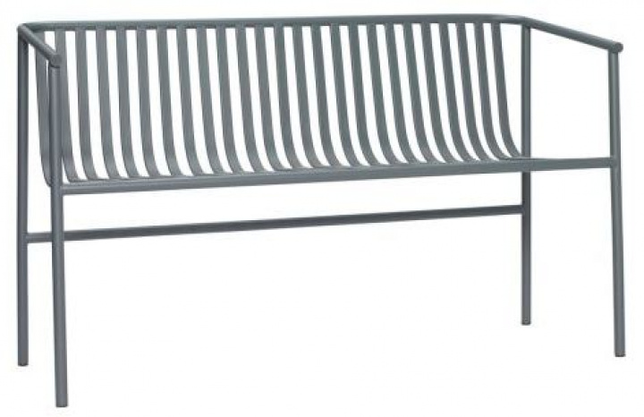 Bank \'Villa\' - Grau in der Gruppe Möbel / Gartenmöbel / Aussenbänke bei Reforma (990849)