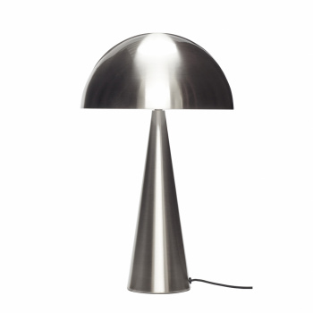 Tischlampe 51 cm - Metall/Nickel