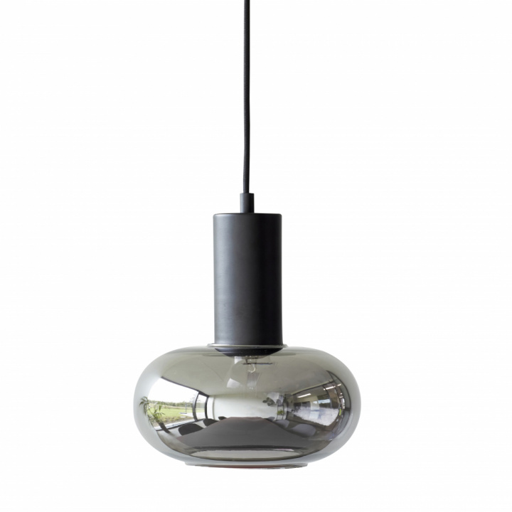 Deckenleuchte - Glas / Spiegel / Schwarz