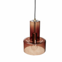 Fensterlampe - Braunes Glas