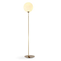 Stehlampe \'Creme Satin\' - Messing