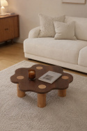 Couchtisch \'Livora\' 107x98 cm – Nussbaum