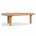Couchtisch \'Uovo\' 116,5x73cm - Natur