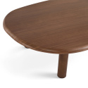 Couchtisch \'Uovo\' 116,5x73cm – Nussbaum