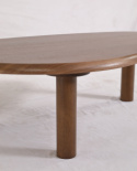 Couchtisch \'Uovo\' 116,5x73cm – Nussbaum