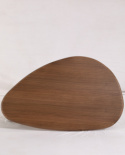 Couchtisch \'Uovo\' 116,5x73cm – Nussbaum
