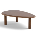 Couchtisch \'Uovo\' 116,5x73cm – Nussbaum