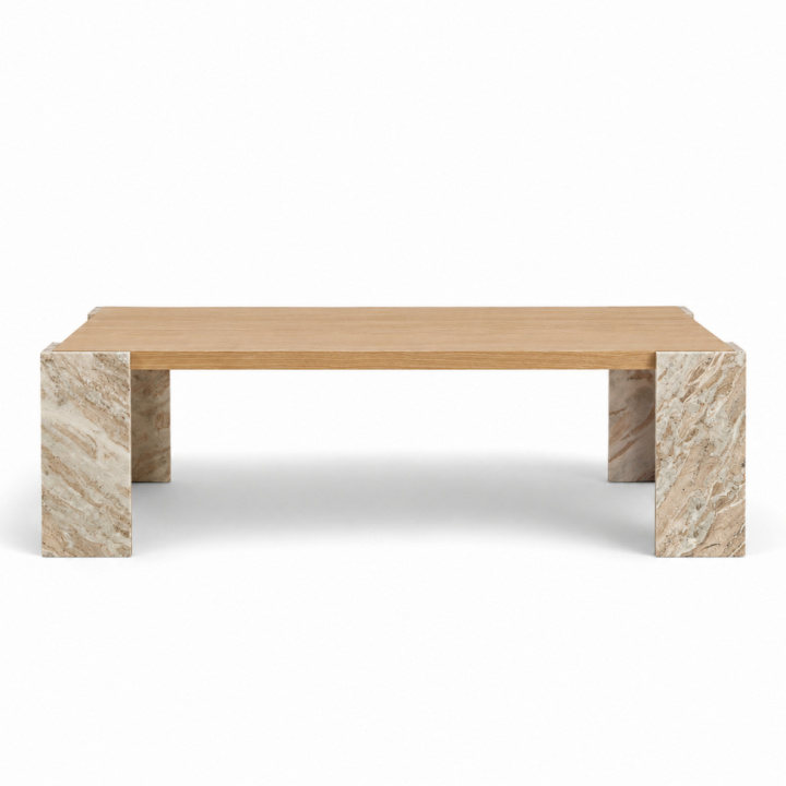 Couchtisch \'Monte\' 115x75cm – Natur in der Gruppe Möbel / Tische / Couchtisch bei Reforma (BCT-M115-oak)