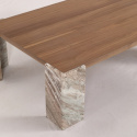 Couchtisch \'Monte\' 115x75cm – Nussbaum