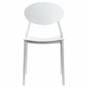 Stuhl \'Blake\' - Vit