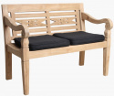 Outdoor-Bank \'Boho\' - Teak