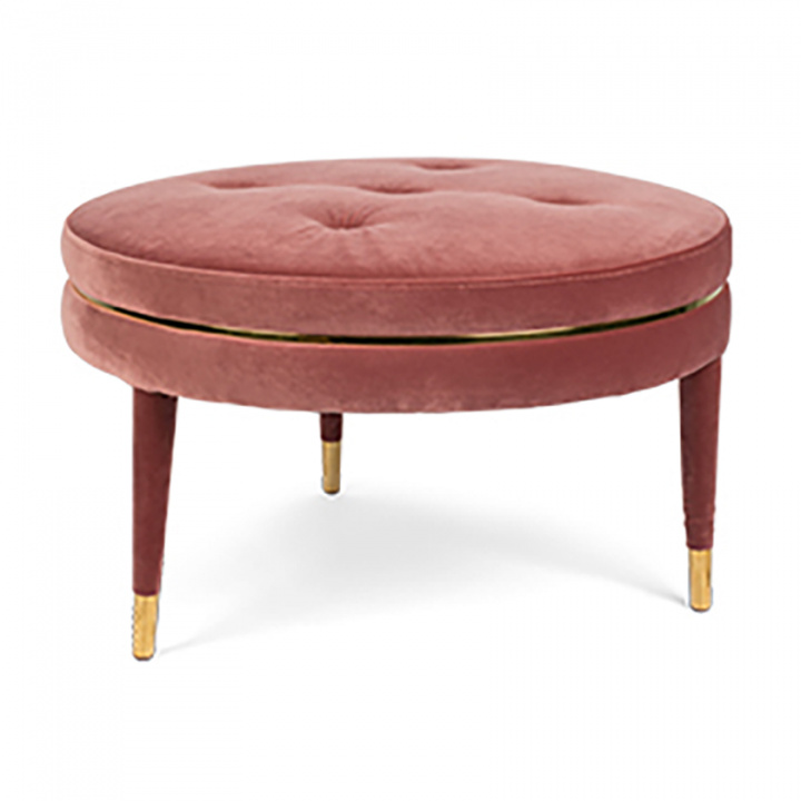 Puff \'Macaron\' - Pink in der Gruppe Möbel / Sofas / Poufs und Fußhocker bei Reforma (BM14004)