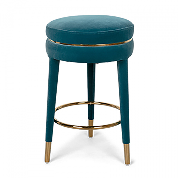Hocker \'Macaron\' 67 cm - Blau in der Gruppe Möbel / Stühle und Polstermöbel / Hocker bei Reforma (BM15002)