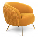 Sessel \'So curvy\' - Gelb